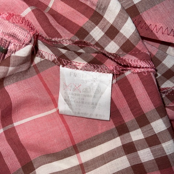 Authentic Vintage Burberry Pink Dress Size 38 / Small - Picture 13 of 13